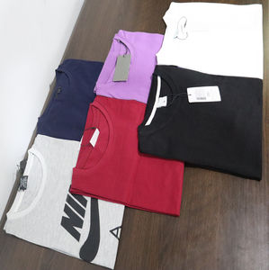 T-shirt pour hommes de différentes couleurs, Logo imprimé personnalisé de haute qualité, vêtements respirants tricotés, grande taille, t-shirt de Surplus en gros - Product Image 5