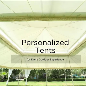 Tentes personnalisées de style moderne et classique pour chaque expérience en plein air Décor exclusif Portable pliant W avec détachable Nouveau - Product Image 1