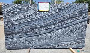 กระเบื้องหินอ่อนโดโลไมต์สีดำเมอร์คิวรีคุณภาพดีที่สุด ผิวขัดเงา ทันสมัย แข็งแรงสูง เหมาะสำหรับห้องครัว วิลล่า อพาร์ตเมนต์ โรงพยาบาล - Product Image 2