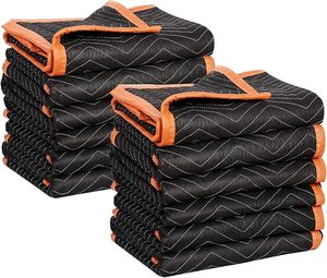 Couvertures de déménagement rembourrées très résistantes 72 pouces x 40 pouces, paquet de 12 pièces, couvertures d'emballage, housses de meubles pour déménagement, fabriquées en Inde par Avior - Product Image 5