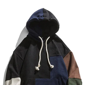 Sudaderas con capucha bloqueadas de algodón 100% para invierno Tallas grandes Puff & Screen & Digital Printed Logotipo personalizable - Product Image 4