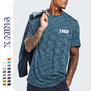 เสื้อยืดสำหรับผู้ชายเสื้อยืดลำลองผ้าฝ้าย100% โพลีเอสเตอร์200กรัมน้ำหนักผ้าออกแบบมาอย่างแข็งแรงมีลวดลาย - Product Image 1