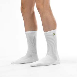 Chaussettes côtelées confortables, lot de 2, respirantes, antibactériennes, logo personnalisable - Product Image 3