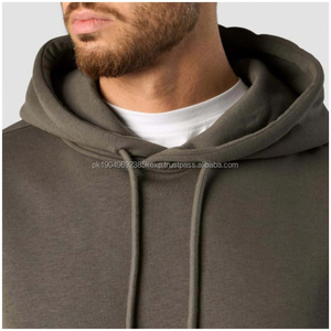 Sweat-shirts à manches longues de haute qualité, couleur personnalisée, solides, pour hommes, surdimensionnés, confortables, bicolores, sweat-shirt à étiquette privée pour adultes - Product Image 4