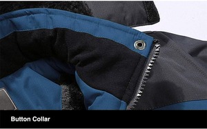 Veste de ski de snowboard en toile imperméable et respirante antibactérienne et écologique pour hommes pour le ski et le snowboard Sports d'hiver - Product Image 3