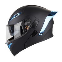 Nuevo Casco Abatible para Motocicleta para Mujer, con Doble Visera, Cascos Modulares para Carreras, Piezas y Accesorios para Motocicletas