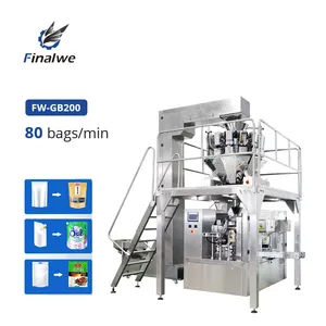 Ziplock Bag Machine Premade Bag Packing Machine Maquina De Llenado Doypack Rotary Packing Machine