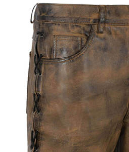 Pantalones de cuero de bolsillo clásicos para hombre, pantalones de cuero, varios colores, Buena Fabricación, producto nuevo, gran oferta, precio bajo - Product Image 5