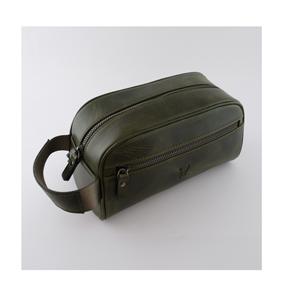 Genuine Leather Bag Unisex <b>Green</b> Color Special Design Leather Bag <b>Clutch</b> Bag - Made in Turkey - Product Image 1