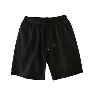 Shorts de sport pour homme en couleur unie personnalisés, de haute qualité, serrés, sexy, noirs, shorts de gym, séchage rapide, respirants, taille élastique - Product Image 2