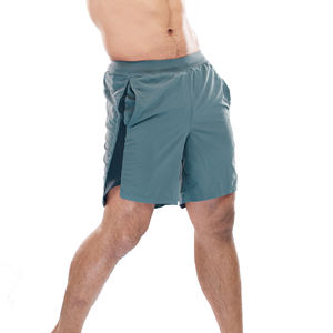 Men's Fitness Gym Shorts Breathable Lightweight <b>Compression</b> Streetwear with Running Pocket Solid Pattern Jogger for Workout Run - Product Image 5