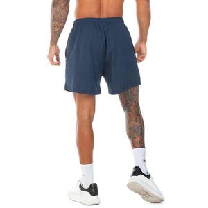 Shorts de sport pour hommes, respirants, avec cordon de serrage, poches latérales, style streetwear, en toile anti-plis - Product Image 3