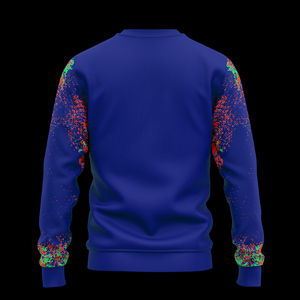 <b>Men's</b> Summer Casual Hip Hop Style 100% Cotton Dobby Fabric 220g Breathable Anti-Pilling Full Sleeve Cover Button Custom Front - Product Image 4