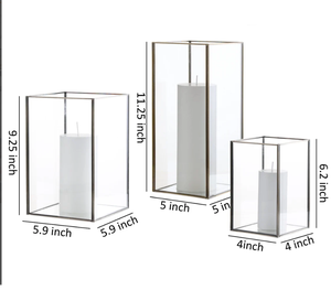 Tarro para velas, vidrio vacío con tapa de bambú, venta al por mayor, colorido, ámbar esmerilado, negro, transparente, estampado de San Valentín, cilindro de Metal de seda hecho a mano - Product Image 1