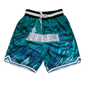 Sublimation personnalisée en gros 5 pouces entrejambe vierge maille Shorts hommes avec poches respirant mode pantalons de survêtement été maille court - Product Image 1