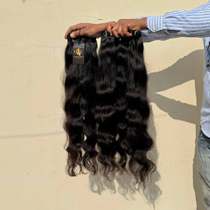 Vente en gros de paquets de cheveux vierges indiens, paquets de cheveux humains droits à vagues profondes, paquets de cheveux bouclés bruts vietnamiens - Product Image 1