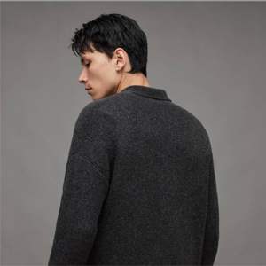 Polo de algodón de bambú para hombre, camiseta de rugby personalizada, camiseta ecológica para hombre, Polo sostenible de manga larga de rugby - Product Image 4