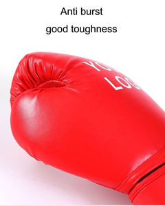 ถุงมือชกมวยสั่งทำขายส่ง คุณภาพสูง หนังแท้ จับกระชับมือ กันน้ำ ระบายอากาศได้ดี บริการ OEM - Product Image 5