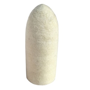 Cônes en feutre pointus de haute qualité pour le polissage de surfaces concaves, à utiliser avec des mandrins coniques, outils et équipements de bijouterie - Product Image 1