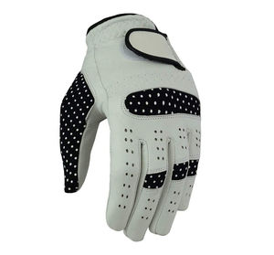 Gant de golf en cuir souple respirant en couleur Gants de golf en peau de mouton avec logo personnalisé Gants de golf tous temps au prix de gros - Product Image 4