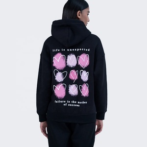 Sudadera con Capucha Estampada con Letras Extra Grandes, Unisex, Estilo Y2K, Corte Regular, Sudadera de Invierno 100% Algodón, Estilo Harajuku para Adolescentes - Product Image 5