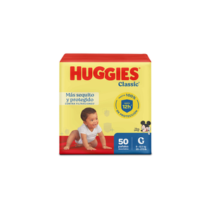 Compra pañales clásicos Huggies en stock para la comodidad y protección de tu bebé, materiales blandos de calidad premium, entrega rápida - Product Image 2