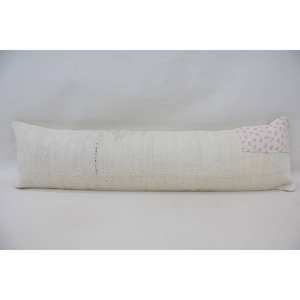 Beige bordado Kantha Toile lana almohada lujo Vintage Floral corazón tejido Navidad caramelo planta hojas Floral corazón Navidad - Product Image 1