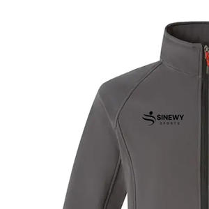 Venta al por mayor de alta calidad chaqueta Softshell Hombres Invierno Streetwear Cremallera con bolsillos con cremallera Chaqueta Softshell - Product Image 3