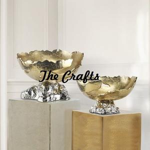 ชุดชามช็อกโกแลตอะลูมิเนียมสีทองและสีเงิน 2 ใบ ขนาดต่างกัน สำหรับเสิร์ฟช็อกโกแลต ราคาเหมาะสม - Product Image 2