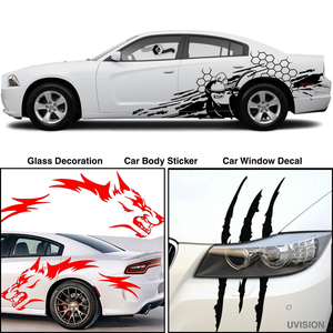 Etiqueta Adhesiva Transparente para Automóvil con Impresión UV Personalizada - Product Image 2