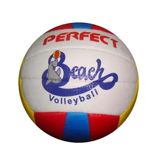 Máquina de voleibol personalizada, puntada a mano, Partido de calidad, pelota de voleibol, pelota de voleibol deportiva para interiores y exteriores