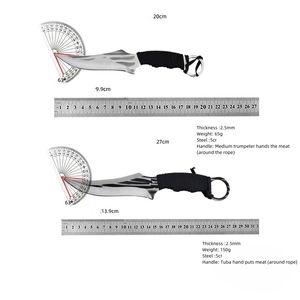 Venta al por mayor de alta dureza personalizada portátil forja afilada cuchillo recto Camping cuchillo recto de alta calidad hecho a mano soporte OEM - Product Image 5