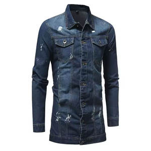 High Quality Jean Factory Custom <b>Man</b> Clothing Oversized Denim <b>Jacket</b> <b>for</b> <b>Man</b> Stylish Coats Jean <b>Jacket</b> Low Prices Denim <b>Jackets</b> - Product Image 2