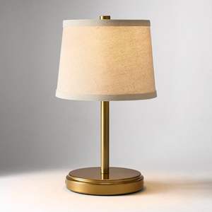 Stylish Ambient Metal Table <b>Lamp</b> For Bedroom And Lounge Area Enhancing Comfort With <b>Warm</b> Light - Product Image 6