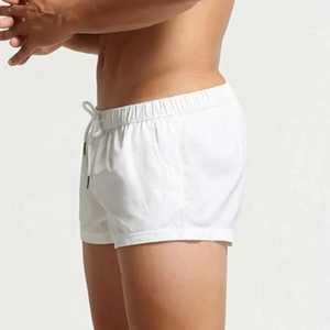 ¡Novedad de 2025! Calzoncillos bóxer de tiro alto para hombre OEM y ODM, ropa interior de bambú Modal de algodón transpirable con logotipo personalizado de fábrica - Product Image 3