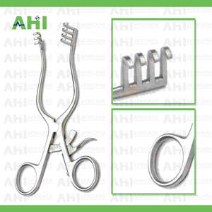 Détartreur dentaire manuel WEITLANER 16,5 cm en acier inoxydable, instrument orthopédique de classe I, auto-retenant, à pointe arrondie, 3x4 branches, CE - Product Image 3