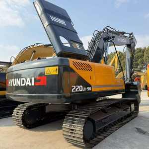 Used Hyundai R220LC-9S 22-Ton Hydraulic Excavator - Heavy-Duty for Construction and <b>Quarry</b> Operation - Product Image 1