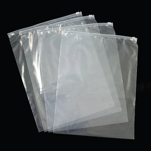 Material LDPE transparente 100% Bolsas de ropa reciclables Océano ecológico para embalaje de ropa Resellable - Product Image 3