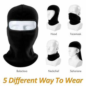 หมวกไหมพรมขนแกะแบบเต็มหน้าสำหรับฤดูใบไม้ผลิคอลเลกชันฤดูหนาวหมวกสกีจักรยานกันลมขนาดพิเศษออกแบบได้ตามต้องการ - Product Image 6