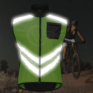 OEM Unisex Deportes Ciclismo Chaleco para Verano Hombres Mujeres Tallas Grandes Chaquetas de Seguridad Verano Liso En Blanco Poliéster Ciclismo Chaleco para - Product Image 3