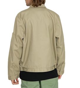 Chaqueta de gamuza Melard de gama alta Retro americana para hombre, cuello levantado, cremallera teñida, oveja, invierno, opción de chaqueta para parejas de calle alta - Product Image 6