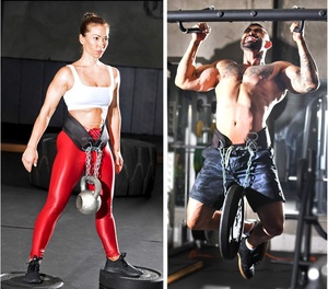 Ceinture de musculation antidérapante en néoprène, EVA et caoutchouc ABS robuste, personnalisable, avec chaîne et ajustement facile pour la musculation et le fitness - Product Image 4