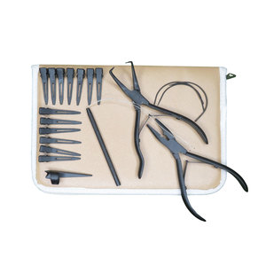 Pince d'extension de cheveux micro anneau de haute qualité pince en acier inoxydable pour extensions de cheveux pré-collées - Product Image 2