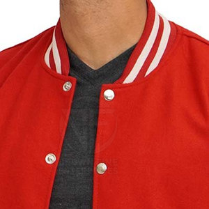 Chaqueta Letterman de Invierno para Hombre de Alta Calidad con Cuello Alto, 100% Algodón, Transpirable, Diseño Oversize - Product Image 6