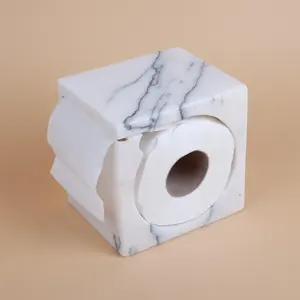 Soporte de papel higiénico de acero inoxidable de calidad superior para una organización de baño elegante disponible en cantidad a granel - Product Image 4