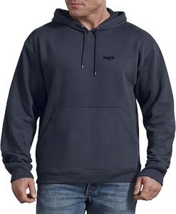 Sweats à capuche pour hommes Qualité supérieure Épaule tombante Logo personnalisé Vente en gros d'usine Sweat à capuche bon marché Sweat à capuche léger en coton avec fermeture éclair intégrale de grande taille - Product Image 3