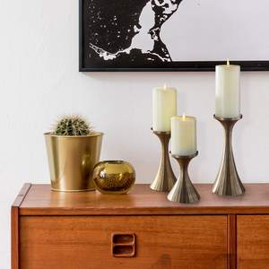 เชิงเทียนโลหะขนาดเล็กดีไซน์เพรียวบางสำหรับตกแต่งบ้านโรงแรมทำจากทองเหลืองงานตกแต่งทำมือไม่เหมือนใคร - Product Image 3