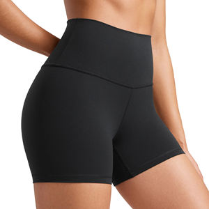 กางเกงกีฬาขาสั้นไร้รอยต่อสำหรับผู้หญิงกางเกงเลกกิ้งเอวสูงรัดรูปสำหรับออกกำลังกายในยิมฟิตเนส - Product Image 4