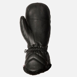 Top Sale Ski <b>Gloves</b> with Perfect Cutting Best <b>Leather</b> Material Custom Logo Low Price for Outdoor Snowboarding Activities - Product Image 6