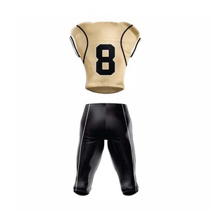 2023 Offre Spéciale créez votre propre uniforme de Football américain sur mesure, ensemble de maillot léger 100% Polyester - Product Image 2